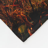 wilde Konik-Pferde, die direkt in den Krieg kamen Fleecedecke (Ecke)