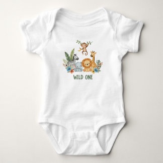 Wilde Kreatur - Dschungeltiere Baby Strampler