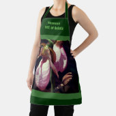 Wilde Lady Slipper Orchid-Blume Personalisiert Schürze (InSitu)