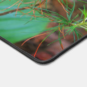 Wilde Lady Slipper Orchid Evergreens Personalisier Schreibtischunterlage (Ecke)