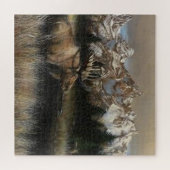 Wilde Landschaft Puzzle (Horizontal)