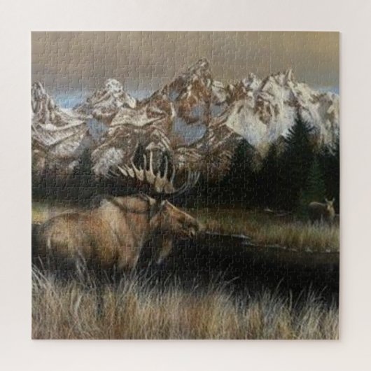 Wilde Landschaft Puzzle (Vertikal)