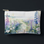 Wilde Lavendel-Blume in Aquarellen Zubehörtasche<br><div class="desc">Wilde Lavendel-Blume in Aquarellen</div>