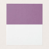 Wilde Lavendel Flora Brief Karten (Innenseite Aufgefaltet)