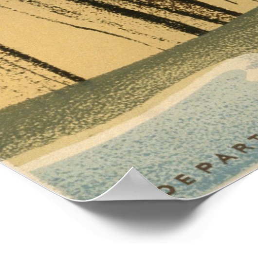 Wilde Leben Die Nationalparks bewahren das Leben Poster (Ecke)