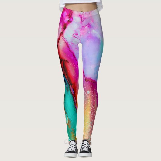 Wilde Leggings (Vorderseite)
