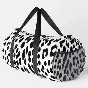 Wilde Leopard-Energie – Kühne Tierdruckmode Duffle Bag