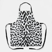 Wilde Leopard-Energie – Kühne Tierdruckmode Schürze (Vorderseite)