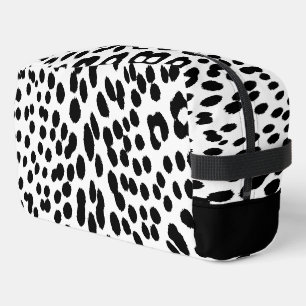 Wilde Leopard-Energie – Kühne Tierdruckmode Waschbeutel