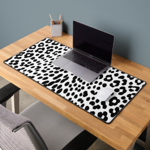 Wilde Leopard Energie – Kühne Tierprint Mode Schreibtischunterlage