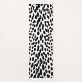 Wilde Leopard Energie – Kühne Tierprint Mode Yogamatte (Vorderseite)