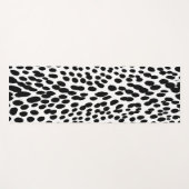 Wilde Leopard Energie – Kühne Tierprint Mode Yogamatte (Vorderseite (Horizontal))