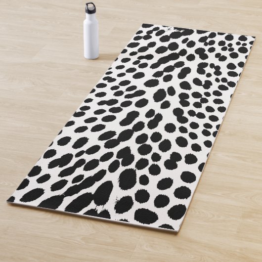 Wilde Leopard Energie – Kühne Tierprint Mode Yogamatte (Beispiel)