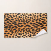 Wilde Leopard Energie – Kühne Tierprintmode Badhandtuch Set (Handtuch)