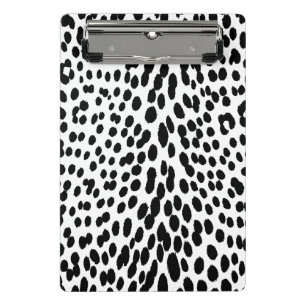 Wilde Leoparden Energie – Kühne Tierprint Mode Mini Klemmbrett