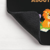 Wilde Leselernende Lesetag für Kinder Mousepad (Ecke)