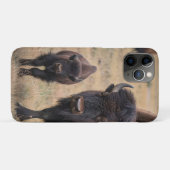 "Wilde Liebe: Das Bison und ihr Kalb" Case-Mate iPhone Hülle (Rückseite (Horizontal))