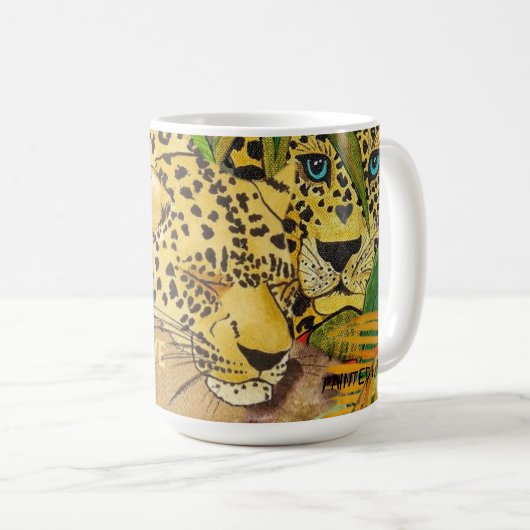 Wilde Liebe Kaffeetasse (VorderseiteRechts)
