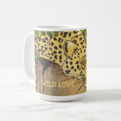 Wilde Liebe Kaffeetasse (Vorderseite Links)