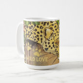 Wilde Liebe Kaffeetasse (Vorderseite Links)