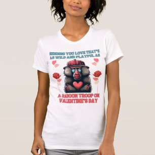 Wilde Liebe: Sonderaktion für den Playful Baboon V T-Shirt