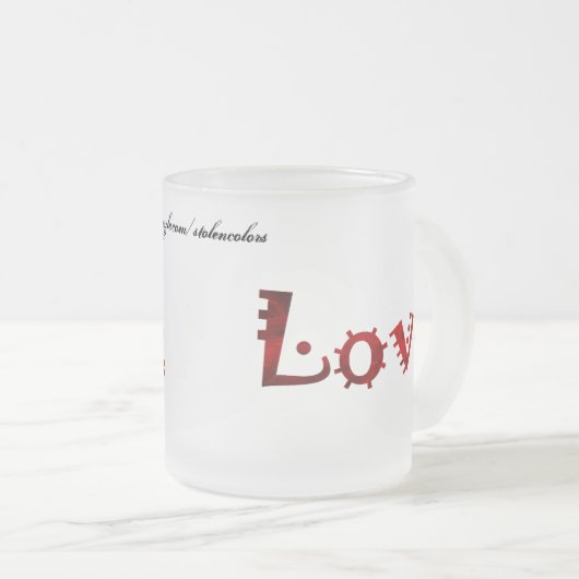 Wilde Liebe Tasse (VorderseiteRechts)