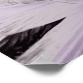 Wilde lila Lilien.... Poster (Ecke)