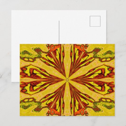 Wilde Lilien 2 Postkarte (Vorne/Hinten)