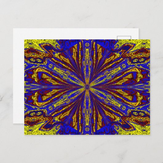 Wilde Lilien 9 Postkarte (Vorne/Hinten)