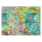 Wilde Mandarine - Natur Inspiriert Blumenstrauß - Tischdecke (Vorderseite (Horizontal))