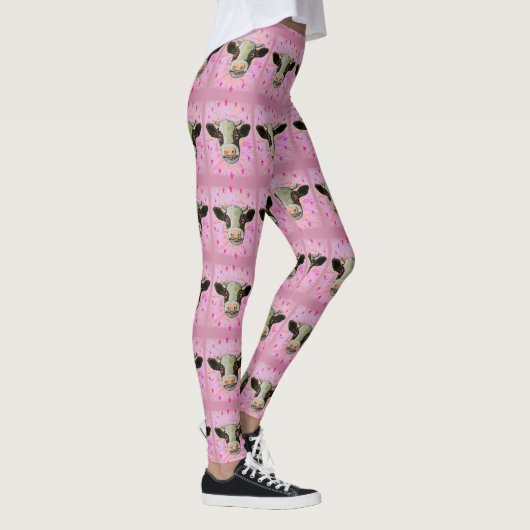 Wilde Milchkuh Leggings (Rechts)
