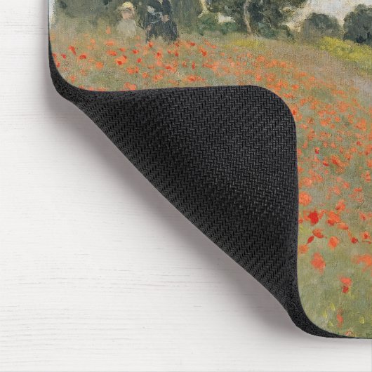 Wilde Mohnblumen Claude Monets |, nahe Argenteuil Mousepad (Ecke)