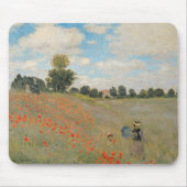 Wilde Mohnblumen Claude Monets |, nahe Argenteuil Mousepad (Vorne)