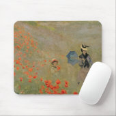 Wilde Mohnblumen Claude Monets |, nahe Argenteuil Mousepad (Mit Mouse)