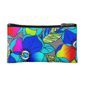 Wilde Mohnblumen Makeup-Tasche (Vorderseite)