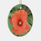 Wilde Mohnschmuck-Blume Keramik Ornament (Rechts)
