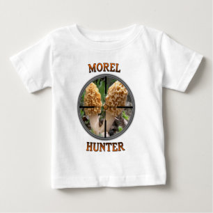 Wilde Morchel-Pilze Baby T-shirt