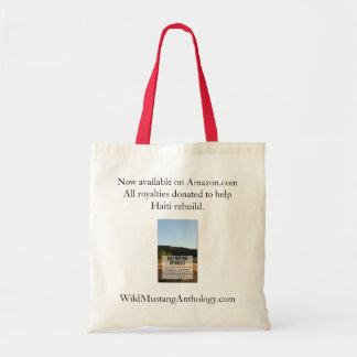 Wilde Mustang-Anthologiebudget-Tasche Tragetasche