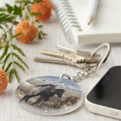 Wilde Mustang-Pferde 5 Schlüsselanhänger (Vorderseite rechts)