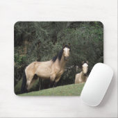 Wilde Mustang-Pferde 6 Mousepad (Mit Mouse)