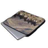 Wilde Mustang-Pferde in der Wüste 1 Laptopschutzhülle (Vorne Knopf)