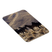 Wilde Mustang Pferde in der Wüste 1 Magnet (Rechte Seite)