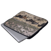 Wilde Mustang-Pferde in der Wüste 2 Laptopschutzhülle (Vorne Knopf)