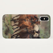 Wilde Mustangs Case-Mate iPhone Hülle (Rückseite (Horizontal))