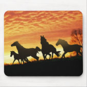 Wilde Mustangs Mousepad (Vorne)