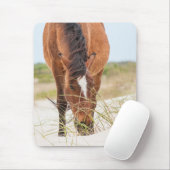 Wilde Mustangs oder Banker-Pferde Mousepad (Mit Mouse)