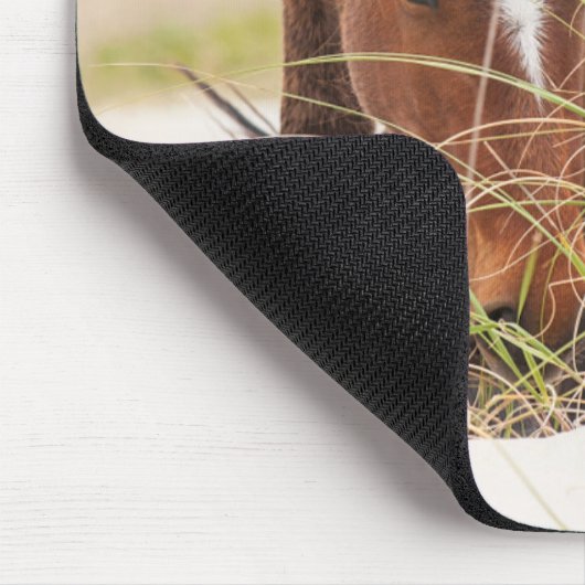 Wilde Mustangs oder Bankerpferde Mousepad (Ecke)