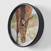 Wilde Mustangs oder Bankerpferde Uhr (Winkel)