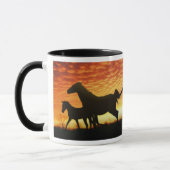 Wilde Mustangs Tasse (Links)