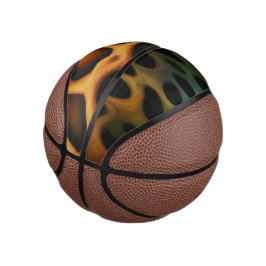 Wilde Muster Mini Basketball